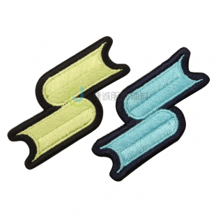 繡章 刺繡鎖邊 全繡章仔 彈丸繡章