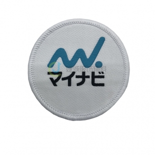 出口日本高質量織嘜徽章